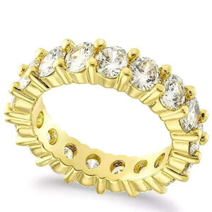 Women Ring Charter Club Gold Plated Cubic Zirconia Band Ring 5,9,10 NWT